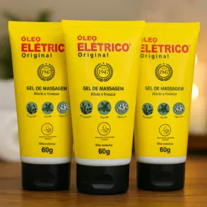 Óleo Elétrico Original em Gel - 03 unidades