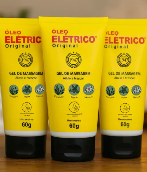 Óleo Elétrico Original em Gel - 03 unidades
