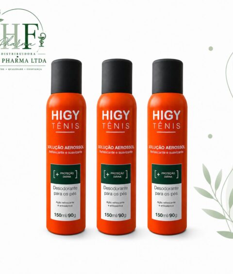 HIGY TÊNIS - Desodorante para os pés 150ml/90g - 3 unid.