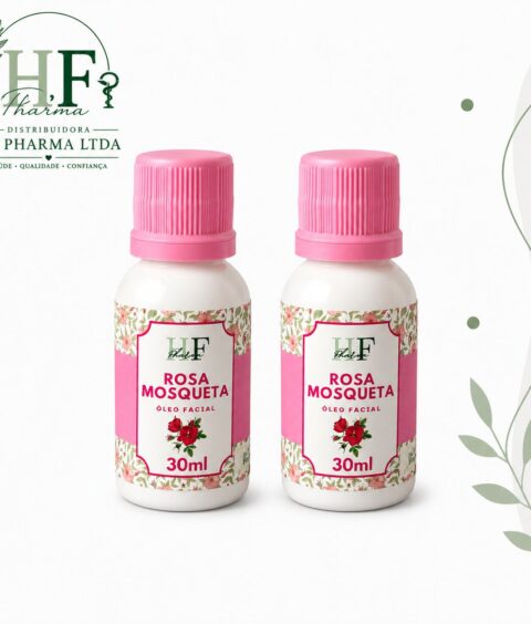Óleo de Rosa Mosqueta Facial HF PHARMA - 30ml - 2 unid.