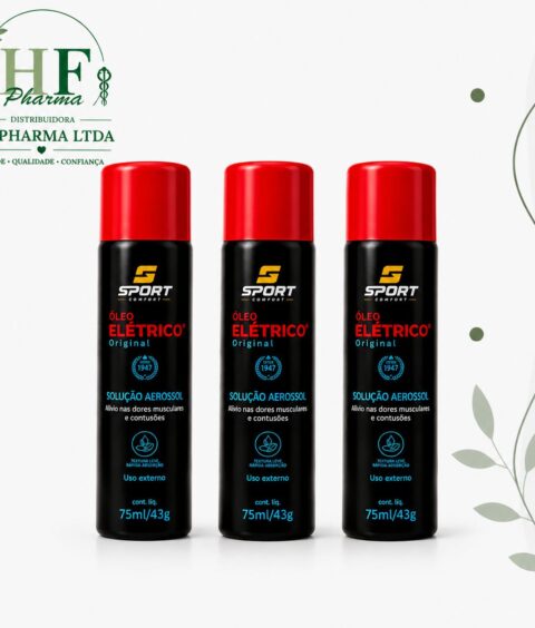 SPORT COMFORT - Óleo Elétrico Original 75ml/43g - 3 unid.
