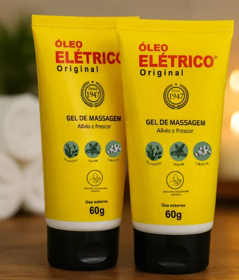 Óleo Elétrico Original em Gel - 02 unidades