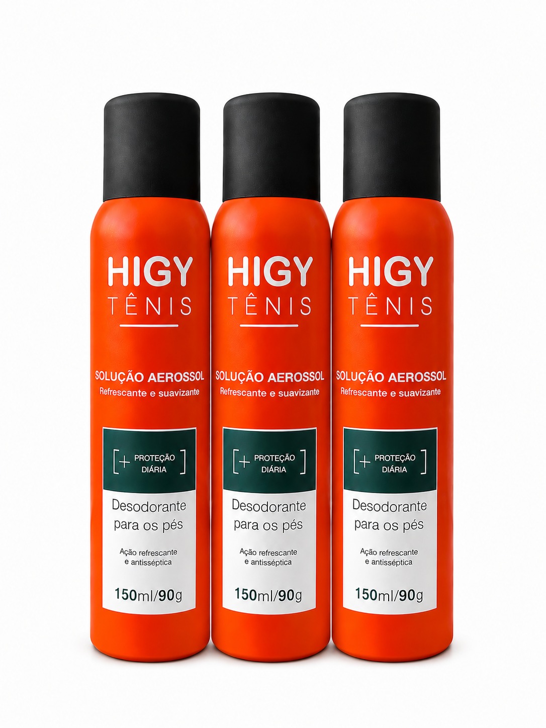 HIGY TÊNIS - Desodorante para os pés 150ml/90g. - Imagem 2